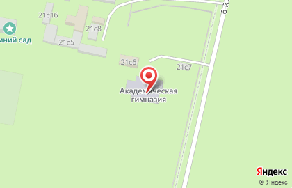 Частная школа сети Академическая гимназия м. Сокольники на карте