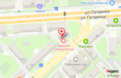 Центрально-Черноземный банк Сбербанка России в Правобережном районе на карте