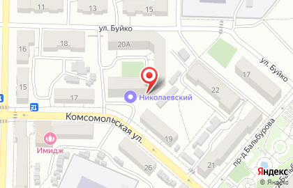 Аптека Вита+ в Железнодорожном районе на карте