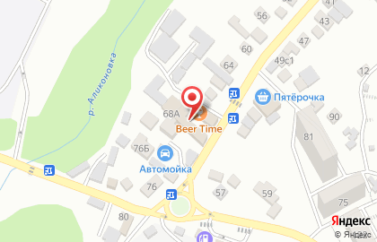 Кафе в Ставрополе на карте