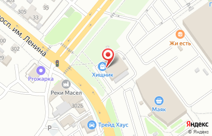 Магазин товаров для туризма и рыбалки Хищник в Волгограде на карте