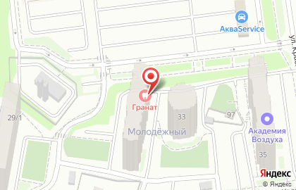 Стоматология Гранат на улице Михаила Кулагина на карте