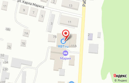 Магазин разливных напитков Крюгер, сеть магазинов разливных напитков на Рабочей улице на карте