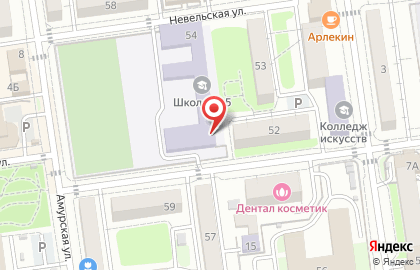 Автошкола АвтоАкадемия на Курильской улице на карте