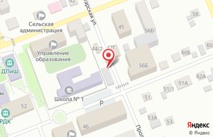 Магазин продовольственных товаров Калинка на карте