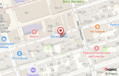 Магазин мебели в Ростове-на-Дону на карте