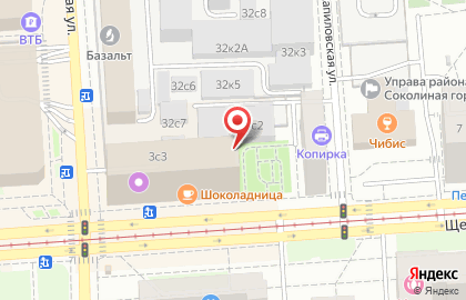 Лапушка на улице Щербаковская на карте