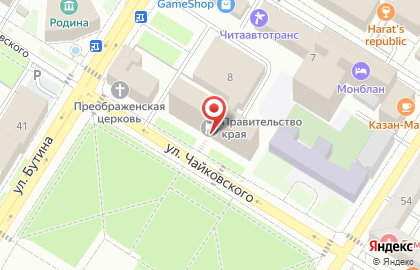 Контрольное управление Губернатора Забайкальского края на карте