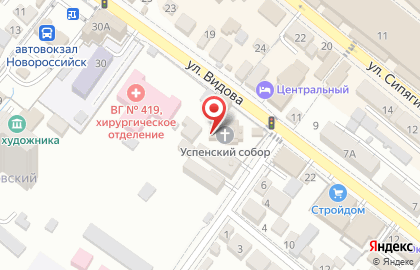 Свято-Успенский собор на карте