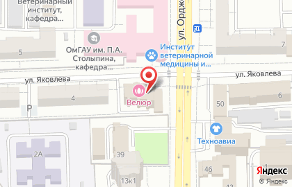 Velur на карте