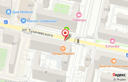 Панда маркет на карте