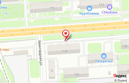 Закусочная на Московском шоссе, 134 на карте
