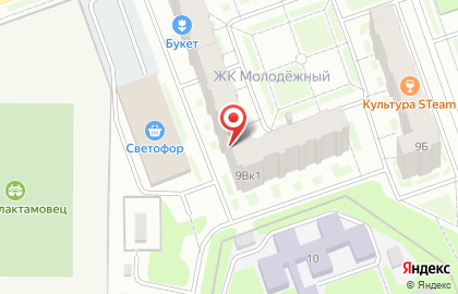 Магазин Европавто+ на улице Строителей на карте