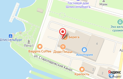 Пиццерия Додо Пицца в Санкт-Петербурге на карте