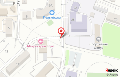Магазин одежды на ул. Рензаева, 16 на карте