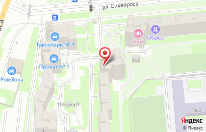 Мини-маркет Лидер в Выборгском районе на карте