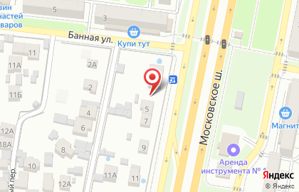 Альфа-центр в Красноглинском районе на карте