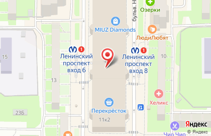 Магазин Xiaomi Official Xiaomi на метро Ленинский проспект на карте
