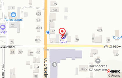 Cdek на улице Дзержинского на карте