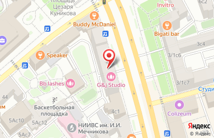 Сеть кафе фиксированных цен Kafin на карте