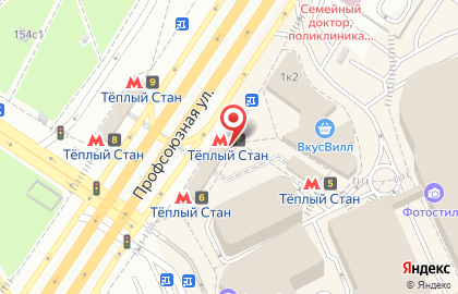 МНОГО ЦВЕТОВ на Новоясеневском проспекте на карте