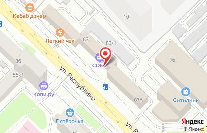 Студия удаления волос Laser Time на карте