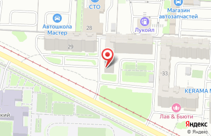 Парикмахерская Мила в Ленинском районе на карте