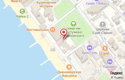 Серф-станция sup Life на карте