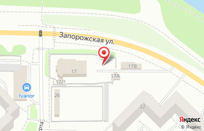 Пивной бар Бар Босс на Запорожской улице на карте