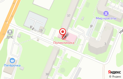 Новгородская центральная районная больница на карте