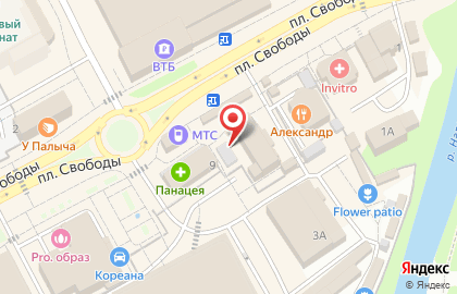 Сириус тд на карте
