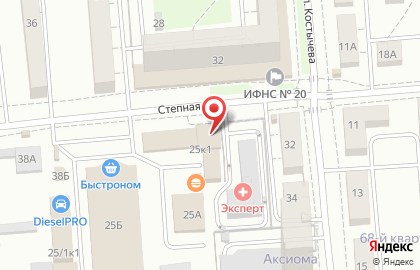 Бухгалтерская компания Учет в Ленинском районе на карте