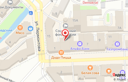 Магазин японской кухни SUSHI SHOP на улице Ленина на карте