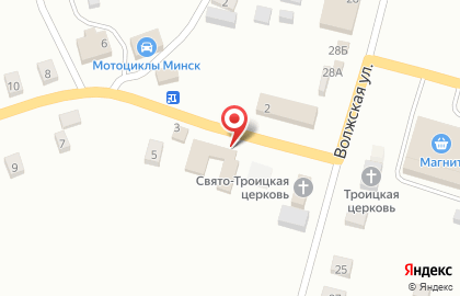 Фирменный магазин Акашево на улице Копцева на карте