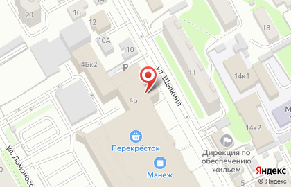 Магазин электротехники и крепежных изделий Линия тока в Центральном районе на карте