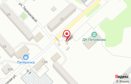 Киоск по продаже хлебобулочных изделий Копейский хлебокомбинат на Электровозной улице на карте