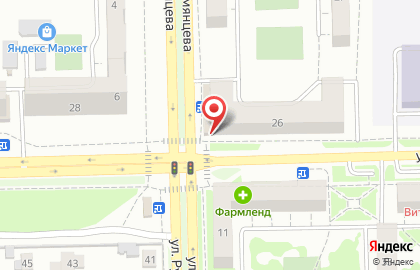 Парикмахерская Шарм на улице Богдана Хмельницкого на карте