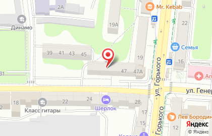 Общежитие №2, БГАРФ на карте