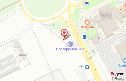 Перекресток Ойл на улице Гайдара на карте
