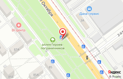 Магазин продовольственных магазинов Сокурские Хлеба в Ленинском районе на карте