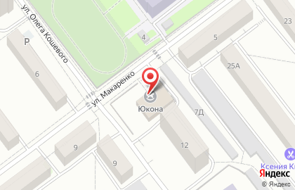 Детский загородный лагерь Юность на карте