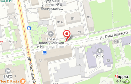 ШиК на улице Льва Толстого на карте
