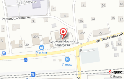 Храм Святителя Иоанна Златоуста Смоленской Епархии на карте