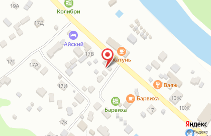 База отдыха Титовых на карте