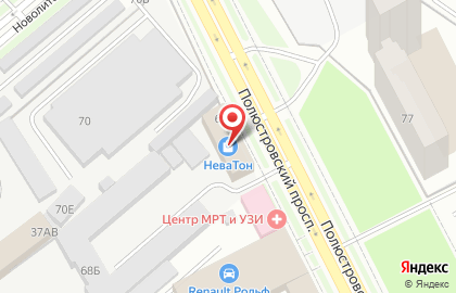 Фирма по продаже порошковых красок и красок-спреев Флайкоат на карте