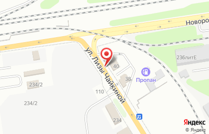 Компания Потолки Випсилинг на улице Лизы Чайкиной на карте