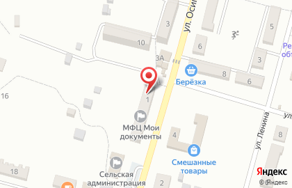 Центр обслуживания потребителей Дальэнергосбыт на улице Осипенко на карте