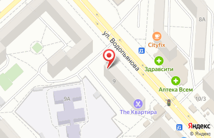 Кондитерский магазин Сладкое желание на улице Водопьянова на карте