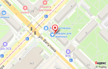 Салон оптики Счастливый взгляд на площади Карла Маркса на карте