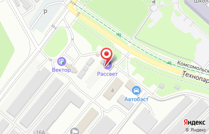 Торговая компания Август в Новосибирске на карте